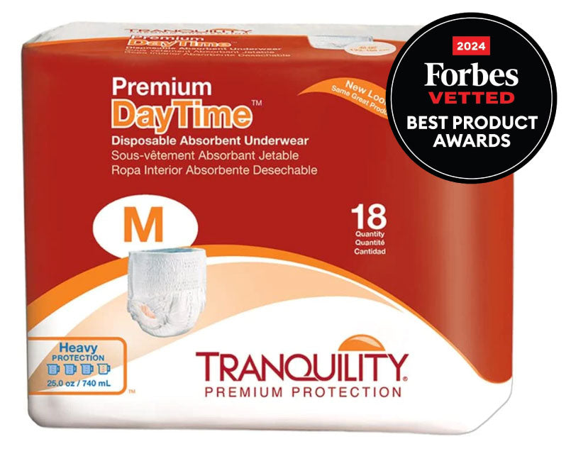 Tranquility® Premium DayTime Disposable Absorbent Underwear, Heavy Absorbency
