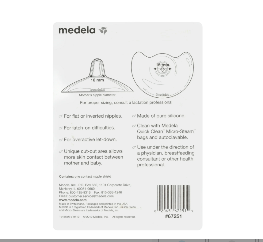 Silicone Reusable Nipple Shields