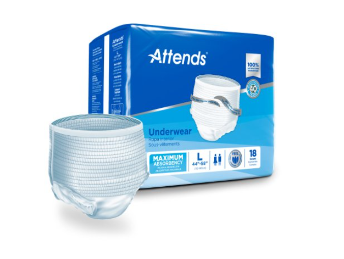 Attends® Maximum Absorbency Underwear