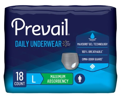 Prevail Incontinence Underwear for Men