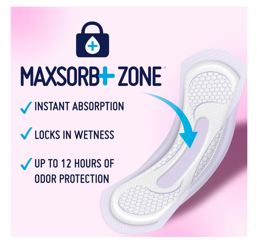 Prevail® Bladder Control Pad - Moderate Long