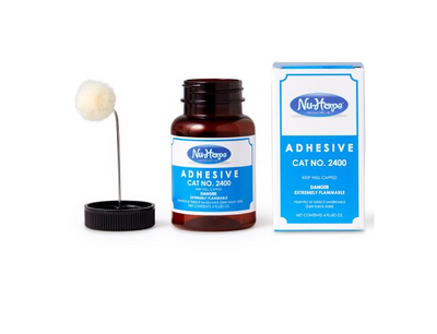 Nu-Hope Ostomy Adhesive Cement with Applicator, 4 oz. Bottle