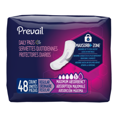 Prevail® Bladder Control Pad - Maximum Regular