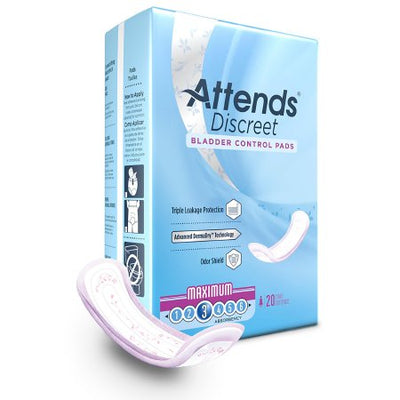 Attends® Discreet Bladder Control Pads - Maximum