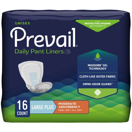 Prevail® Pant Liner, with adhesive