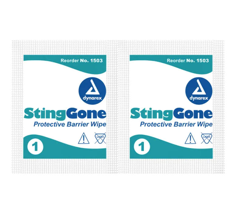 StingGone® Protective Barrier Wipes