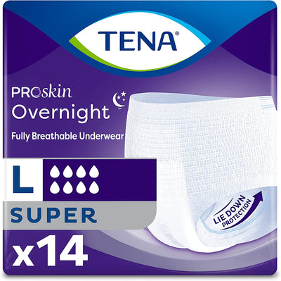 TENA® ProSkin Overnight™ Super Protective Underwear (Pull-Ups)