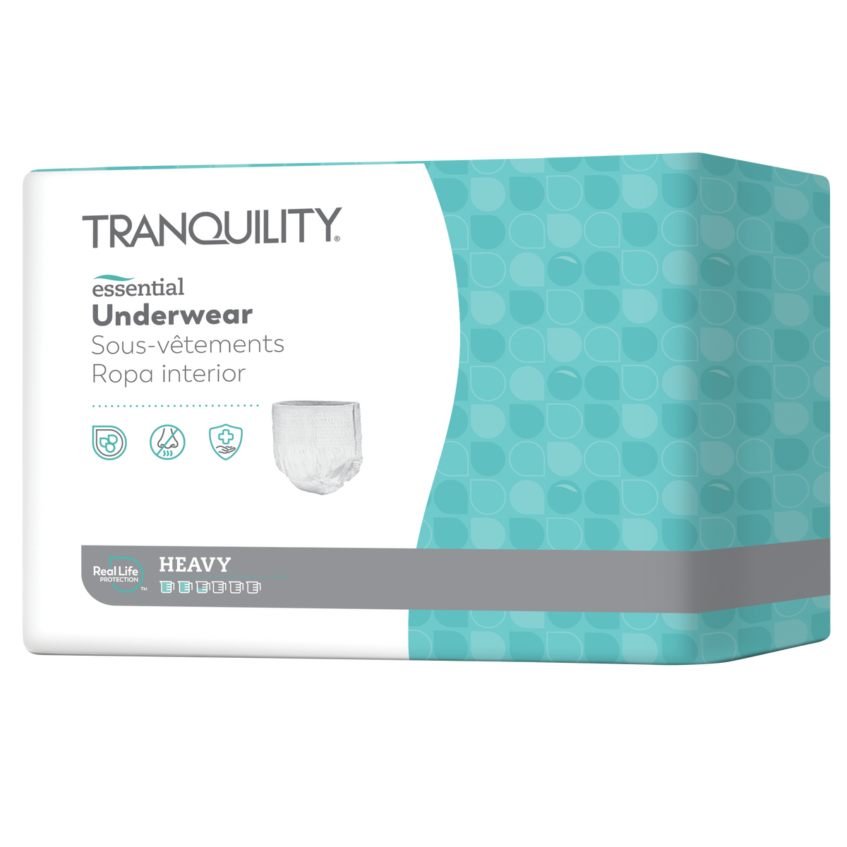 Tranquility® Essential Disposable Absorbent Underwear, Heavy Absorbency