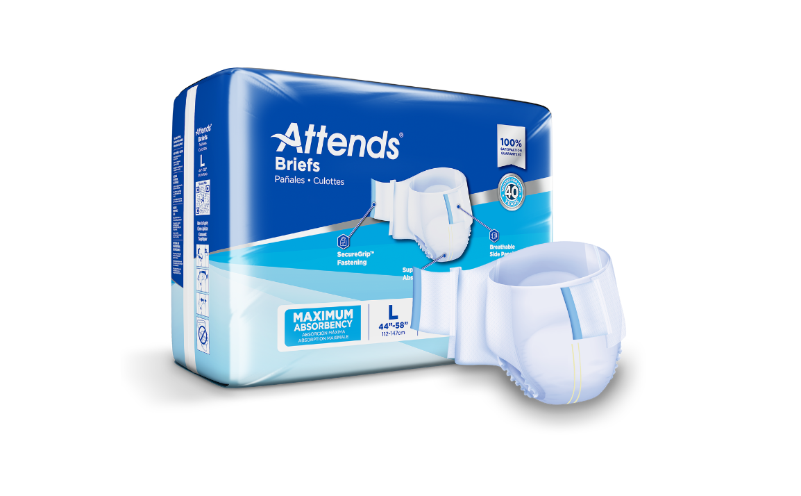 Attends®  Briefs Maximum Absorbency