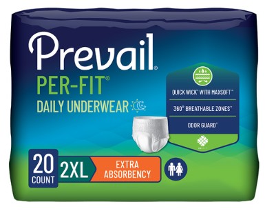 Prevail® Per-Fit®  Daily Underwear