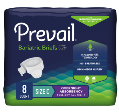 Prevail Bariatric Incontinence Brief for Men & Women