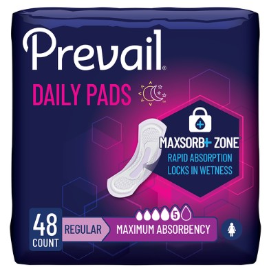 Prevail® Bladder Control Pad - Maximum Regular