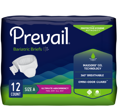 Prevail Bariatric Incontinence Brief for Men & Women