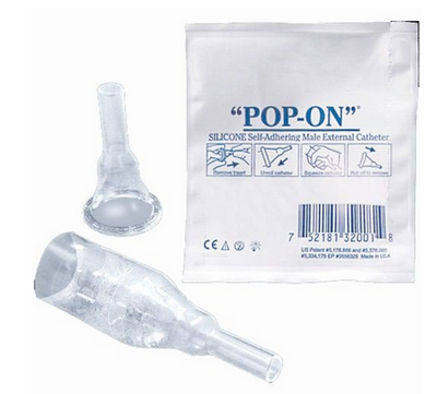 Pop On Self Adhering Male External Catheter (ROC 32104)