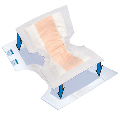 Tranquility® Topliner™ Booster Contour Incontinence Booster Pad product image